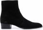 Saint Laurent zip-fastening ankle boots Black - Thumbnail 1