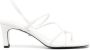 SANDRO open-toe heeled sandals White - Thumbnail 1