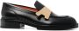 Santoni 35mm metallic-strap loafers Black - Thumbnail 1