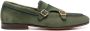 Santoni Carlos double-strap monk shoes Green - Thumbnail 1