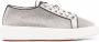 Santoni Derby sequin-embellished low-top sneakers Grey - Thumbnail 1