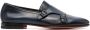 Santoni Dolorous leather monk shoes Blue - Thumbnail 1