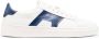 Santoni Double Buckle low-top leather sneakers White - Thumbnail 1