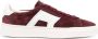 Santoni Double Buckle suede sneakers Red - Thumbnail 1