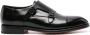 Santoni double-buckled patent-leather shoes Black - Thumbnail 1