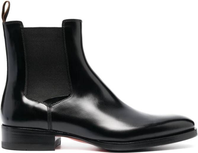 Santoni Eugene ankle boots Black