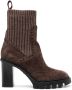 Santoni Ferric 95mm ankle boots Brown - Thumbnail 1