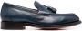 Santoni front tassel-detail loafers Blue - Thumbnail 1