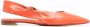 Santoni knotted slingback sandals Orange - Thumbnail 1