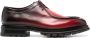 Santoni lace-up leather Boat shoes Red - Thumbnail 1