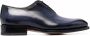 Santoni lace-up leather Derby shoes Blue - Thumbnail 1