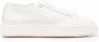 Santoni leather lace up sneakers White - Thumbnail 1