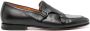 Santoni leather monk shoes Black - Thumbnail 1