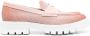 Santoni leather penny loafer Pink - Thumbnail 1
