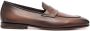 Santoni leather penny loafers Brown - Thumbnail 1