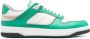 Santoni logo-print low-top sneakers Green - Thumbnail 1