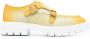 Santoni ombré perforated-leather loafers Yellow - Thumbnail 1