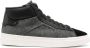 Santoni panelled high-top sneakers Grey - Thumbnail 1