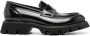 Santoni patent-finish leather loafers Black - Thumbnail 1