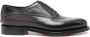 Santoni patent-finish leather oxford shoes Grey - Thumbnail 1