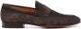 Santoni penny-slot suede loafers Brown - Thumbnail 1