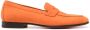 Santoni penny-slot suede loafers Orange - Thumbnail 1