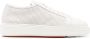 Santoni perforated-detail low-top sneakers White - Thumbnail 1