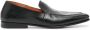 Santoni polished leather loafers Black - Thumbnail 1