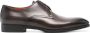 Santoni round-toe leather Oxford shoes Brown - Thumbnail 1