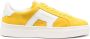 Santoni suede low-top sneakers Yellow - Thumbnail 1