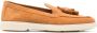 Santoni tassel-detail suede loafers Orange - Thumbnail 1