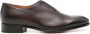 Santoni textured leather oxford shoes Brown - Thumbnail 1