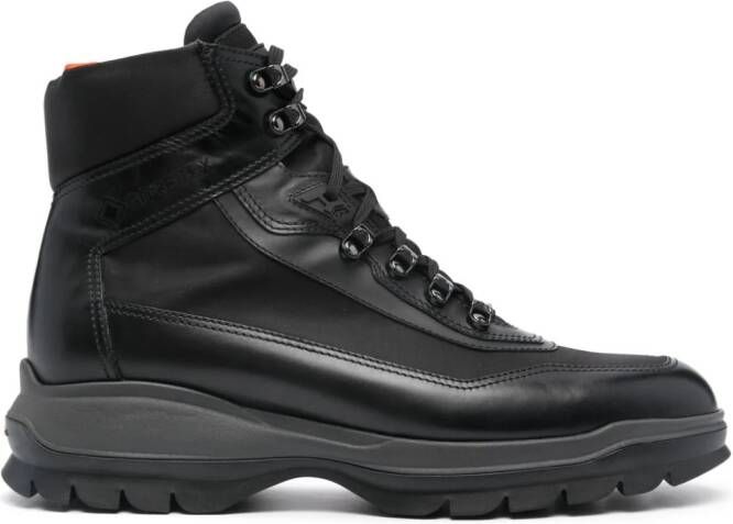 Santoni x GORE-TEX hiking boots Black