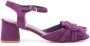 Sarah Chofakian Antonieta suede sandals Purple - Thumbnail 1