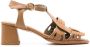 Sarah Chofakian Bastien 50mm leather sandal Brown - Thumbnail 1