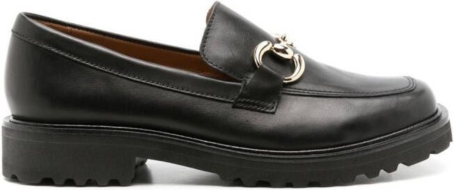 Sarah Chofakian Betsy leather loafer Black