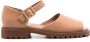 Sarah Chofakian Blanche leather sandals Brown - Thumbnail 1