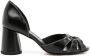 Sarah Chofakian Carrie peep-toe shoes Black - Thumbnail 1