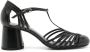 Sarah Chofakian Chamonix 50mm leather sandals Black - Thumbnail 1