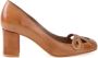 Sarah Chofakian chunky heel pumps Brown - Thumbnail 1