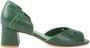 Sarah Chofakian chunky heel pumps Green - Thumbnail 1