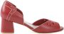 Sarah Chofakian chunky heel sandals Red - Thumbnail 1