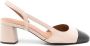 Sarah Chofakian Coucou 65mm slingback pumps Neutrals - Thumbnail 1