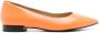 Sarah Chofakian Francesca leather ballerina shoes Orange - Thumbnail 1