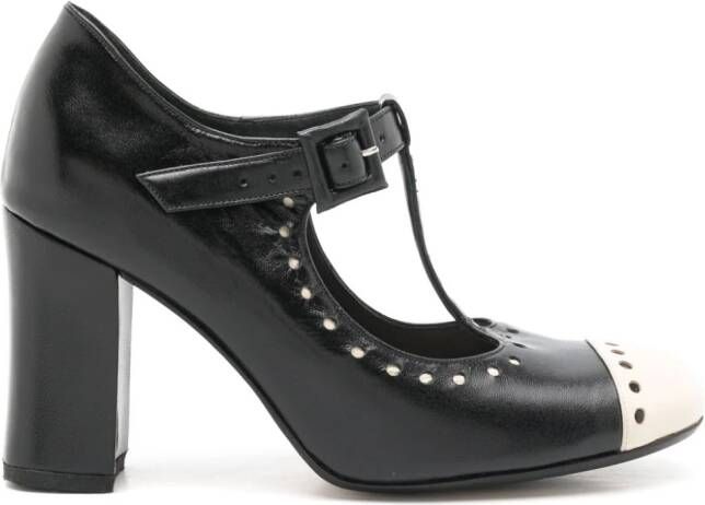 Sarah Chofakian Gabrielle 65mm leather pumps Black