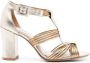 Sarah Chofakian Isabella ankle-strap 850mm sandals Silver - Thumbnail 1