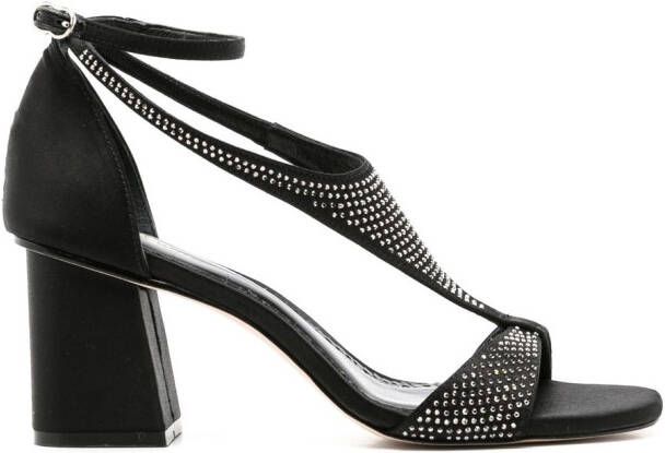 Sarah Chofakian Kylie crystal-embellished sandals Black