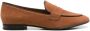 Sarah Chofakian Lauren penny-slot leather loafers Brown - Thumbnail 1