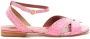 Sarah Chofakian leather Chemisier sandals Pink - Thumbnail 1