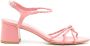 Sarah Chofakian leather Julie sandals Pink - Thumbnail 1